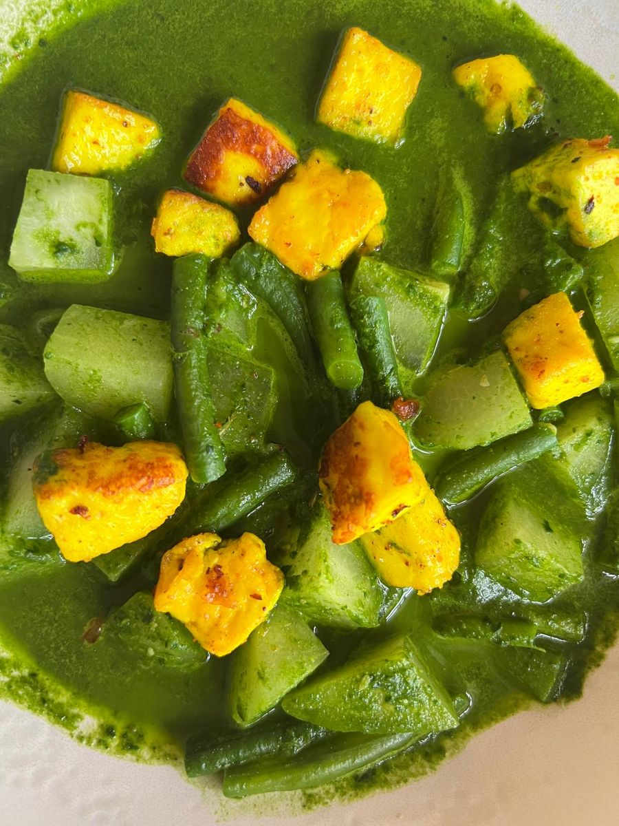 Palak (espinacas)