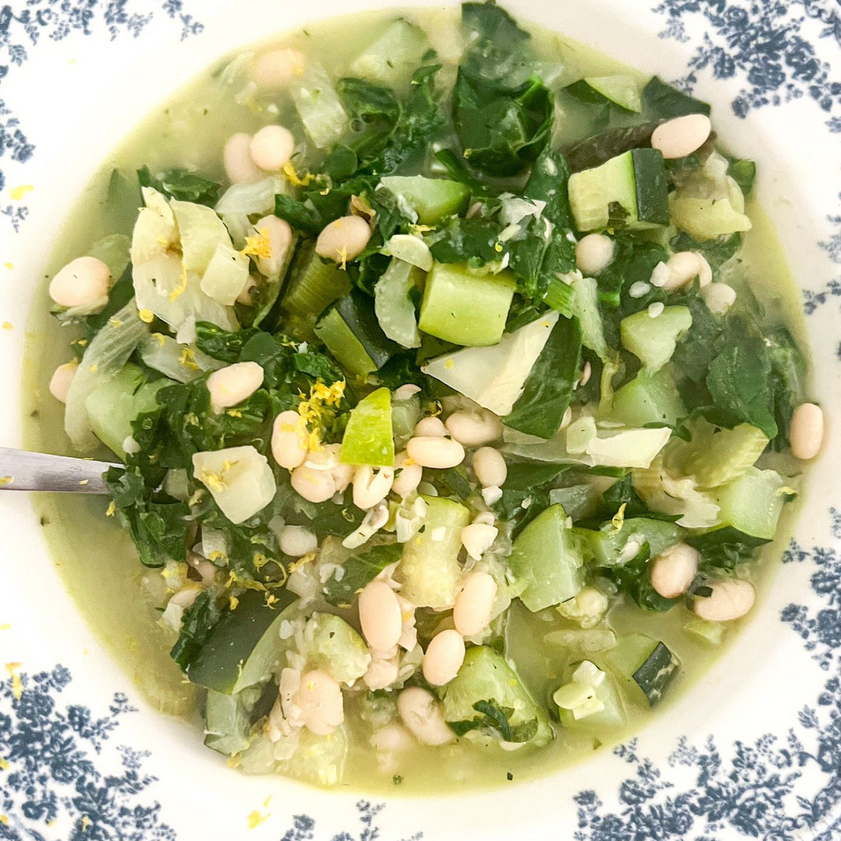 Alubias Blancas con Hinojo y Calabacitas