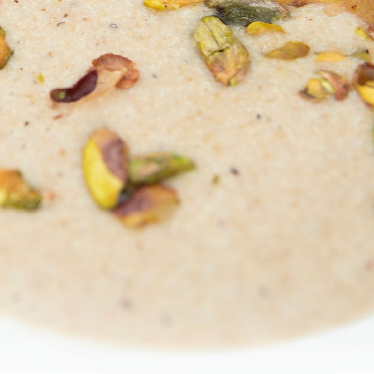 Crema de Amaranto con Piña Asada