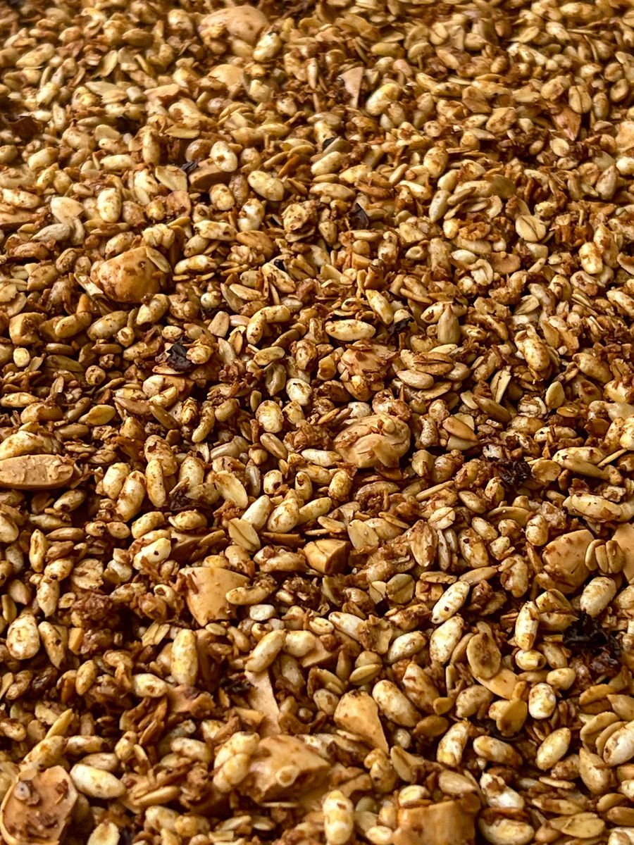 Granola Floral con Coco y Amaranto