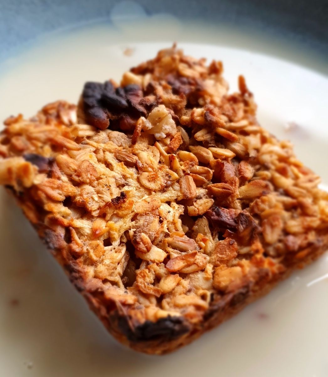 Avena Horneada con Manzana