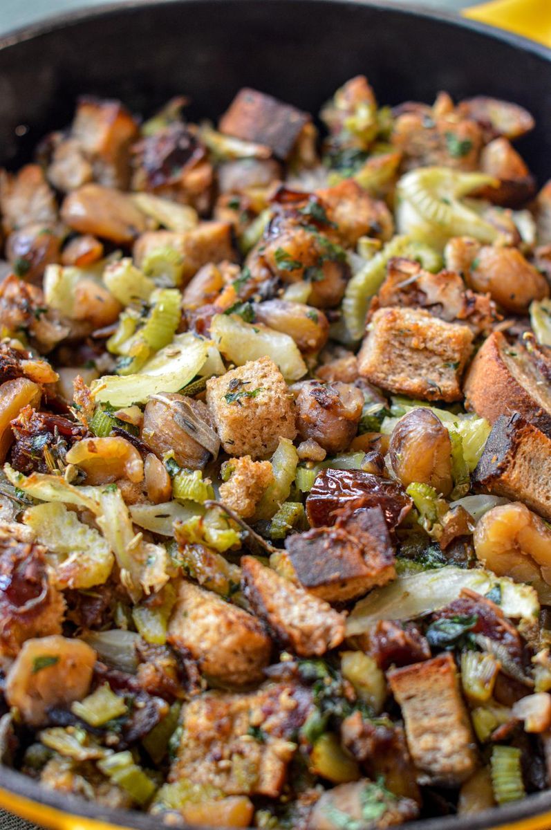 Relleno Navideño de Castañas