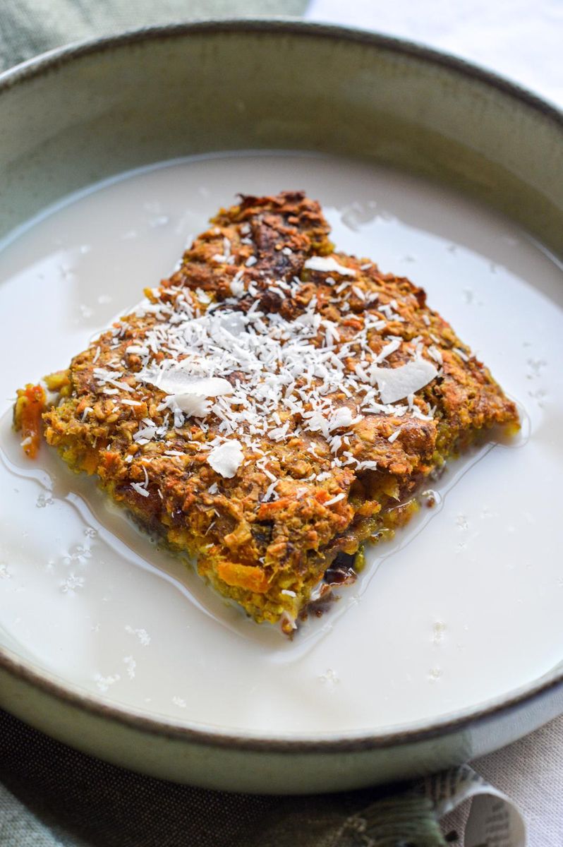 Avena Horneada con Zanahoria