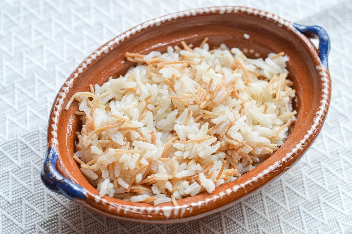 Arroz Basmati con Fideo Tostado